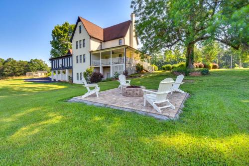 Oconee County House | Home with Fire Pit on 27 Acres in Walhalla!