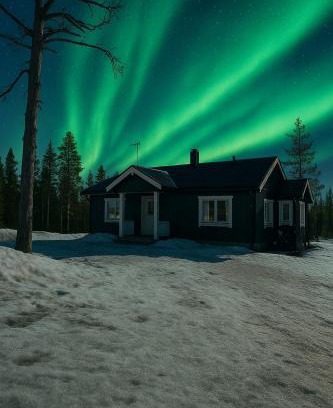 Ylitornio Ski Chalet | Honkamaja, Aavasaksa, Lappi, Lapland