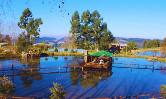 Serio House | Hospedagem rural c Wi-Fi e churrasq em Sério/RS