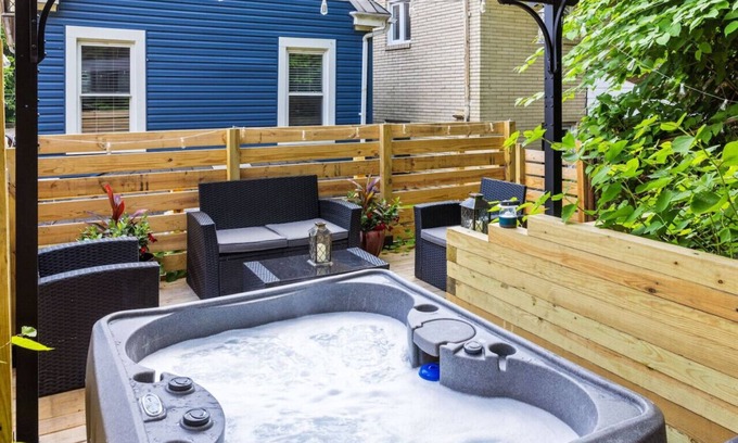 Pittsburgh House | ★HostWise Stays★ Private Hot Tub | King beds |1 Block from Butler!