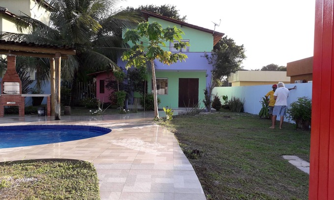 Barra do Jacuipe House | House in condominium in Barra do Jacuípe, comfort and leisure 300 meters from the beach.