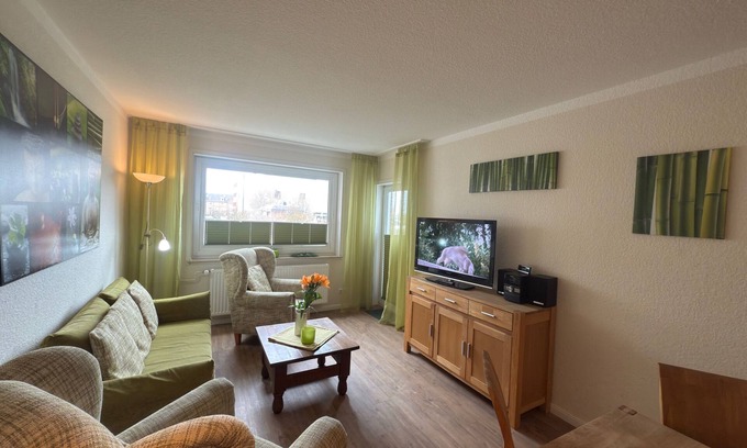 Westerland Apartment | House Nordland, App. 38, Vacation on Sylt: Cozy apartment with pool and sauna!