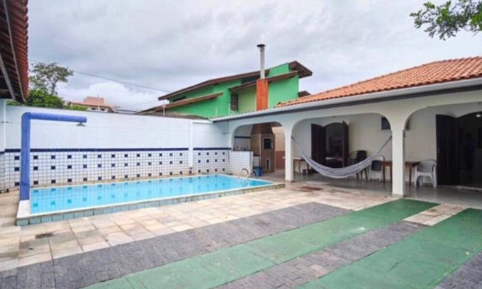 Indaia House | House with pool and barbecue in the best location in Caraguatatuba