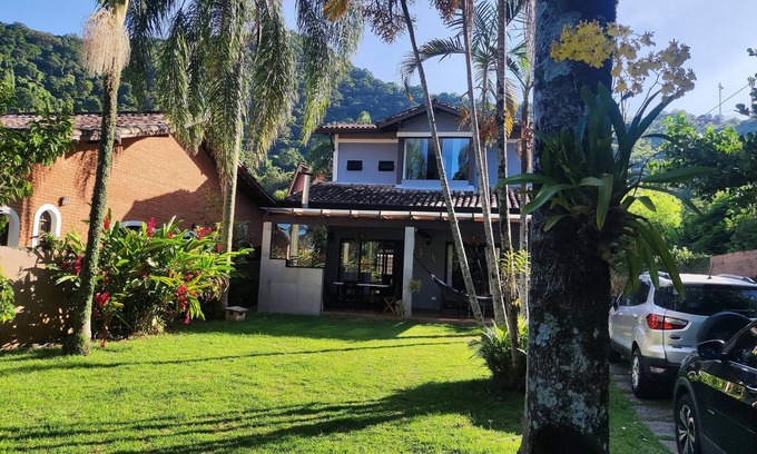 Barequecaba House | House With 3 Bedrooms, 100m from Guaecá Beach