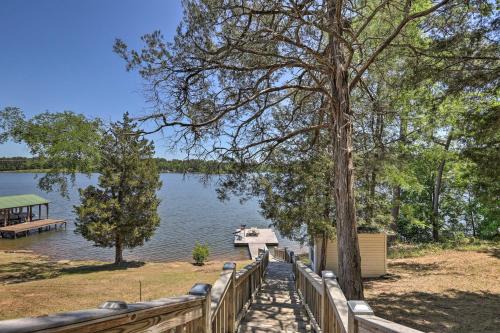 Milledgeville House | House with Dock and Slide Situated on Lake Sinclair!