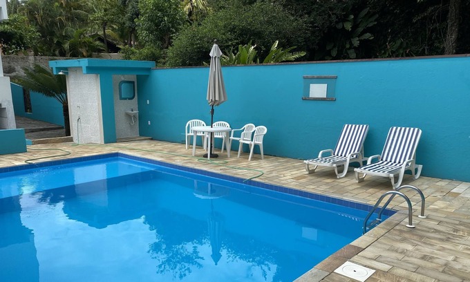 Praia Grande House | House with pool and excellent location in Praia do Julião