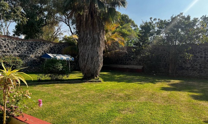 Yautepec House | House with swimming pool and private garden in Yautepec