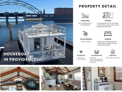 Fox Point Boat Rental | Houseboat in Providence!