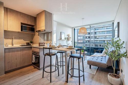 Nunoa Apartment | HT Maravilloso Depto en Nunoa con Estacionamiento