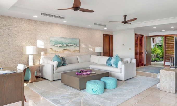 Kaupulehu Villa | Hualalai Resort: Ground Level Villa by the Ocean