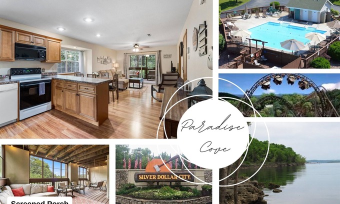 Indian Point Condo | HUGE Screened-In Deck + Pebble Beach + Trails