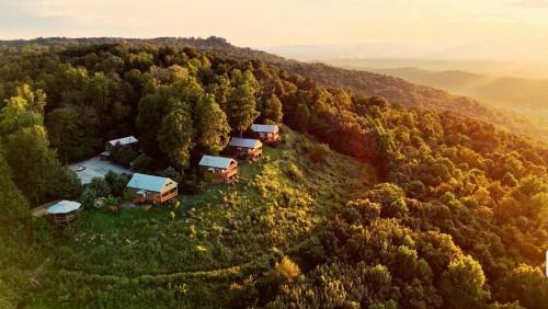 Bryant House | Hummingbird Cabin with a private hot tub