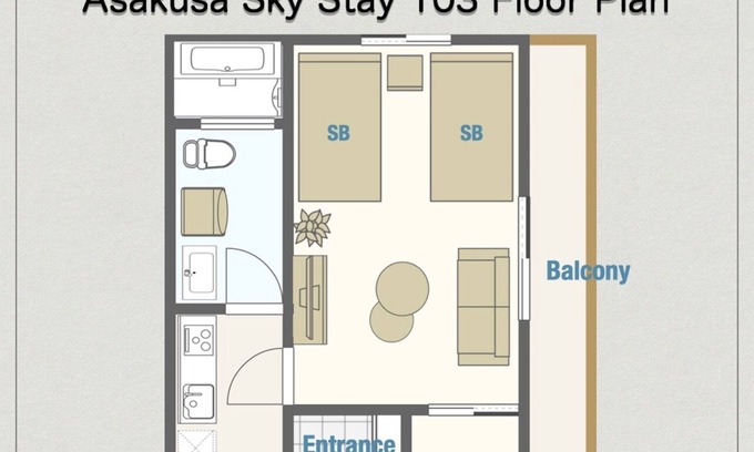 Sumida Apartment | I want you to stay like you live Newly built apar/Sumida-ku Tokyo