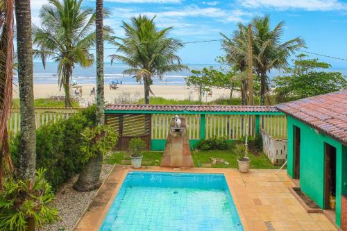 Itanhaem House | I148 - Casa com 4 dorm l Piscina, Churrasqueira e WI-FI