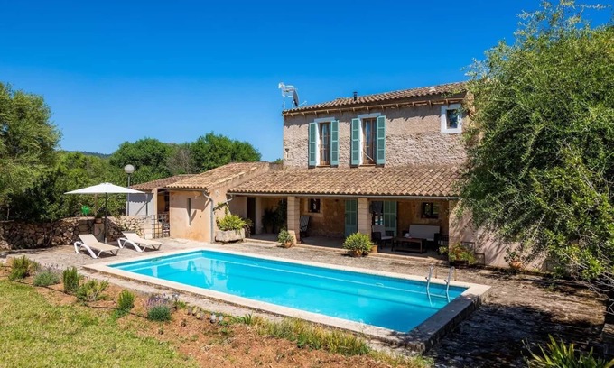 Sant Llorenc des Cardassar Villa | Ideal families Cottage, WIFI, private pool, few kilometers from the beach