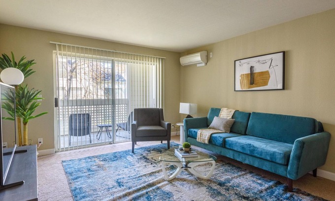San Jose Apartment | Ideal Santa Clara 1BR w/Pool in Tech Hub, nr Dining, by Blueground