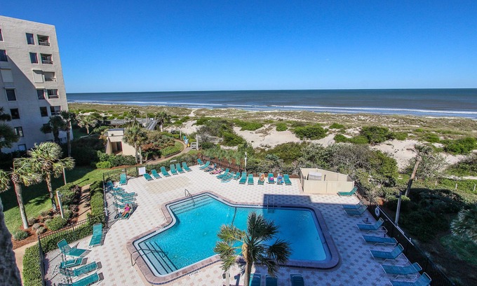 Amelia City Condo | Immaculate, directly oceanfront condo, superbly renovated.