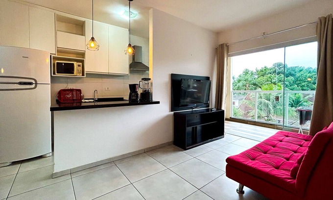 Umuarama Apartment | Incrível apto c churrasqueira e piscina - Ubatuba