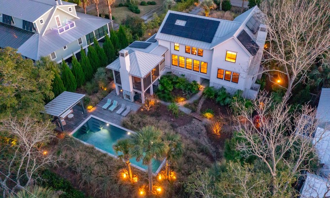 Sullivan's Island House | Incredible Sullivan's Island Home with Pool - Monthly Rental Only