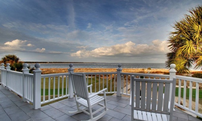 Ocean Point House | Island Dream - Amazing Oceanfront Location! Gated Pool/Hot Tub Complex $250 Beach Gear Credit!