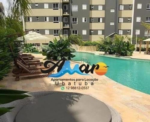 Estufa II Apartment | Jardim das Palmeiras II Home Resort JP2 Ubatuba - Apartamento com 2 Dorms, 1 Suíte, Condomínio com Piscina Adulto e Infantil, Jacuzzi Aquecida,Sauna, Churrasqueira, Academia, Salão de Jogos e Playground