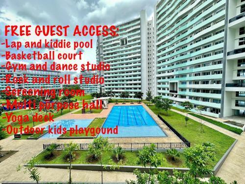 Matandang Balara Apartment | Jimenez Staycation Unit 406 Quirino west tower The Residence at Commonwealth by Century