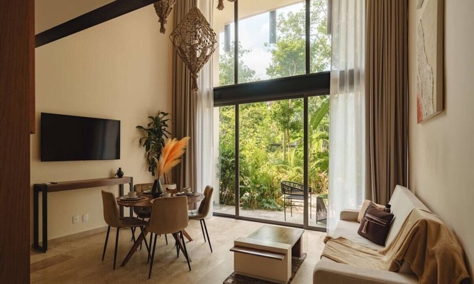 Tulum Condo | Jungle Condo with Pools, Gym, and Rooftop Terrace