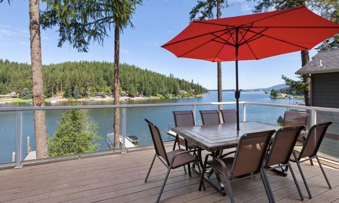 Coeur d'Alene House | Kidd Island (CDA) Lakefront Beauty-Amazing views!