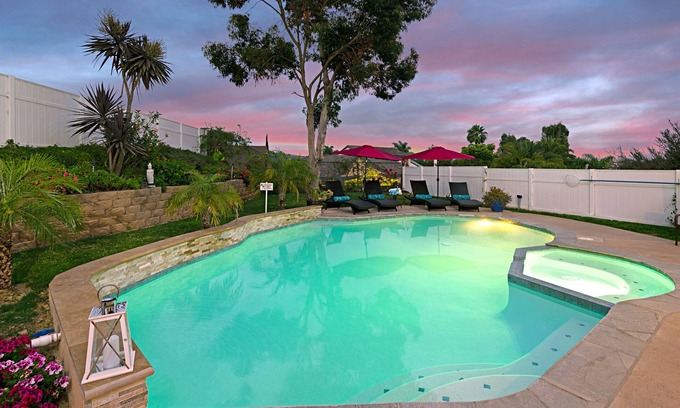 Aviara House | Kids Dream! Family Resort Home Pool/Spa, Pingpong,Arcade-Game Room,Near Beach