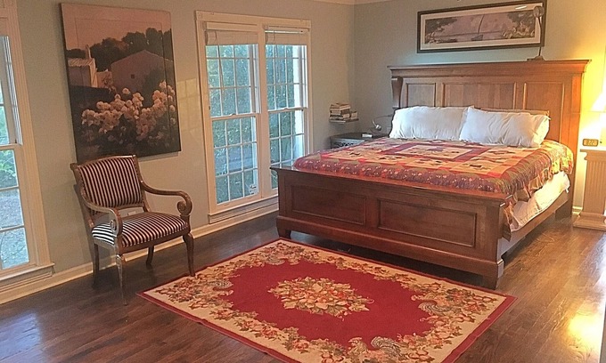 Jefferson Other | King Bed Suite in Farm House on rural sheep and goat farm