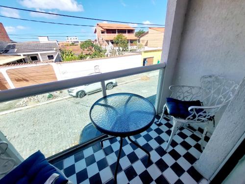 Jardim Nautilus Apartment | Kitnet Aconchegante com Varanda e Cozinha