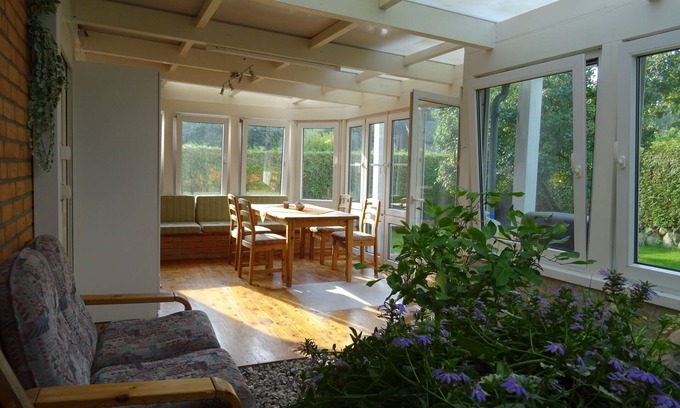 Langstedt Apartment | Kommod Stuv: Apartment for 2 persons with conservatory and sauna - Kommod Stuv