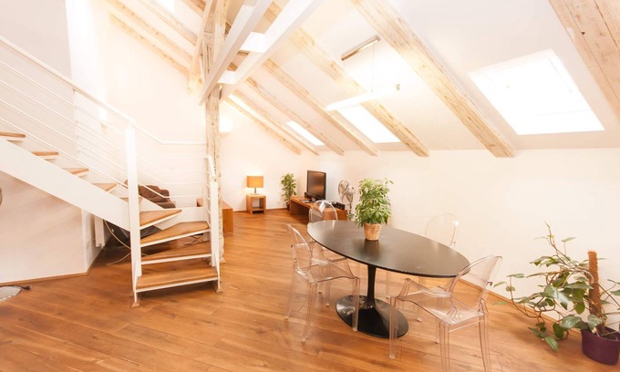 Stare Mesto Apartment | Kozna Loft 5BR, 3BA Penthouse Apartment in Prague Old Town, Great City View