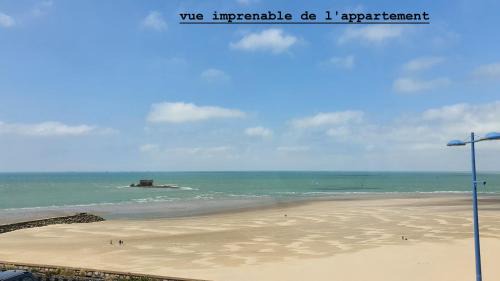 Le Portel Apartment | l'echo des vagues ,face mer, vue imprenable, appartement pour 2 à 4 personnes