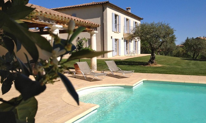 Martignargues Villa | LA BASTIDE D'ANDRÉA, PRESTIGIOUS VILLA FOR 12 PEOPLE, NOT OVERLOOKED
