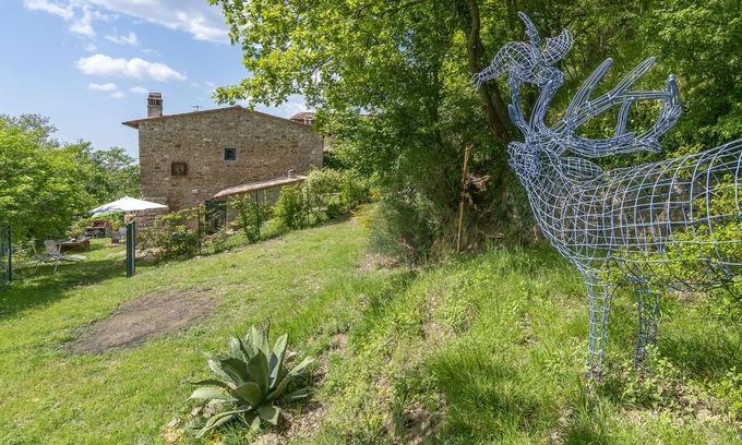 Greve in Chianti Villa | La Casa Nel Bosco D’arte - Passo del Sugame, Greve in Chianti