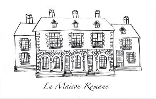 Pontorson Villa | La Maison Guischard de la Ménardière dite La Maison Romane gîte
