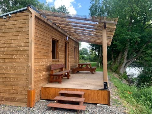 Roye Ski Chalet | La Ramure - Tiny chalet et sauna privatif, vue lac et pêche en famille