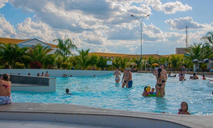 Jardim Paraiso Apartment | Lacqua di Roma, com fogão geladeira e parque aquático 24h