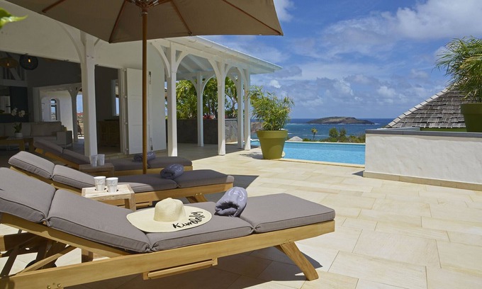 Petit Cul-de-Sac Villa | Lagon Jaune, amazing sea view, direct owner, credit card, 3 or 4 bedrooms rate