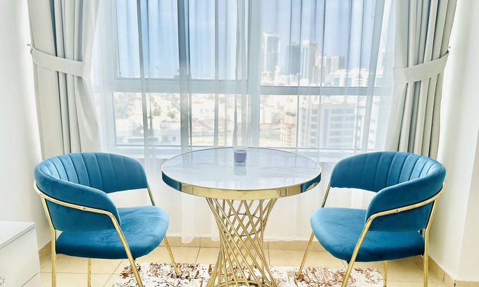 Al Khan Apartment | lagoon view - 1BHK entire apartment