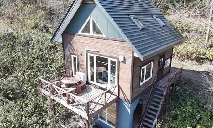 Toya Cabin | LAKE TOYA Great view log cabin