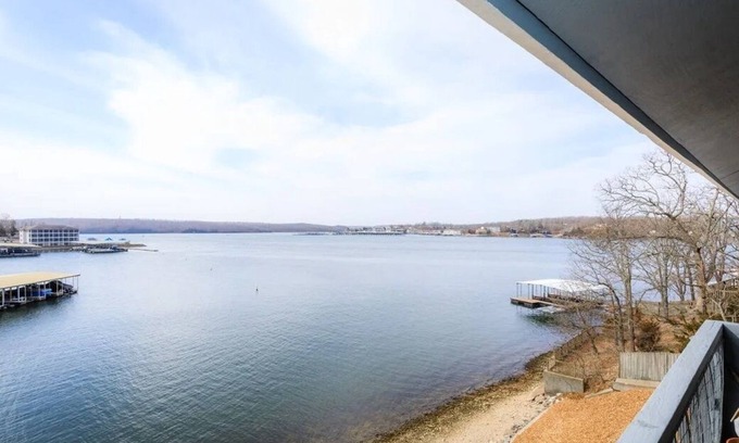 Osage Beach Condo | Lakefront Condo with breathtaking views of the lake! BOAT SLIP AVAILABLE