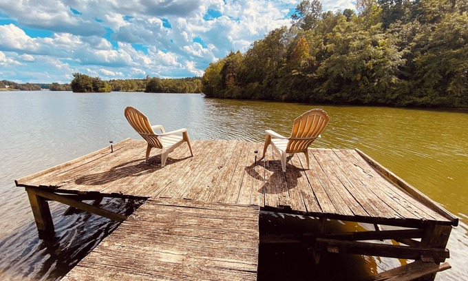 Laurens House | Lakefront house sleeps 5 - Lake Rabon, Laurens SC