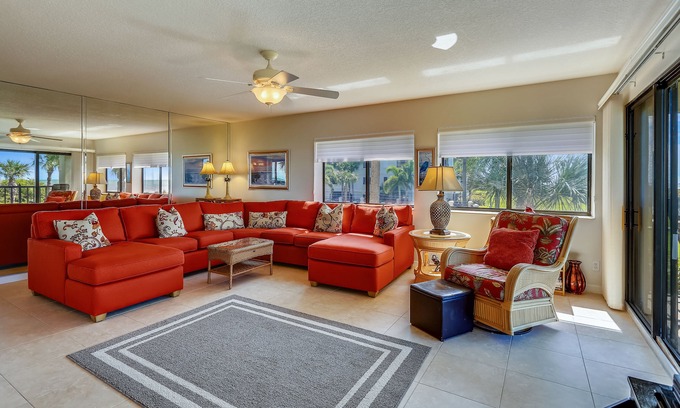 Sunset Beach Condo | Land's End 201 building 10 Gorgeous beach front corner, double sized balcony!