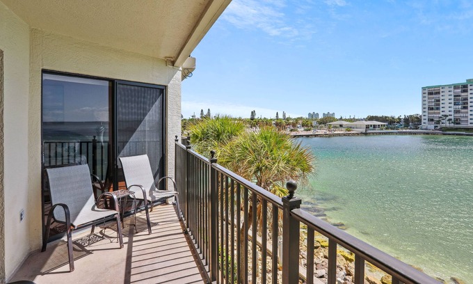 Sunset Beach Condo | Land's End 303 Bldg 5~ Unique Water Views, Pool