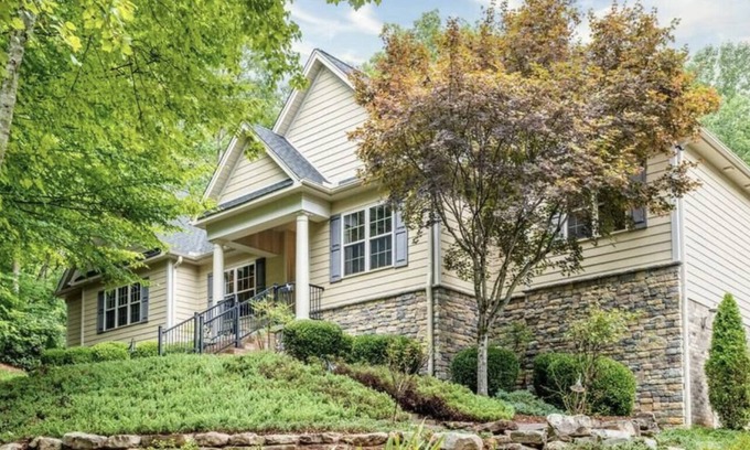 Lake Lure House | Large Rental in Rumbling Bald Resort on Septic. No damage. Ready to go!