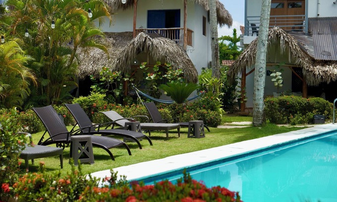 La Ceiba Villa | LasTerrenasPlayaBonita+NearBeach+CoZyPlace+3BR+7Beds/14Pax+/OPENKitchen.>TVSmart