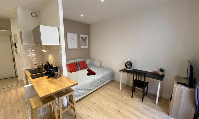 Quartier Hyper-Centre Apartment | 🐣Le Cocoon🐣Hyper-Centre Grenoble🥇Studio 25 m2💎