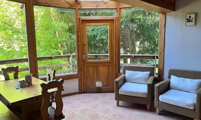 Villa La Angostura Cabin | Le Pommier 1 | Cabañas frente al Lago y con Pileta Climatizada